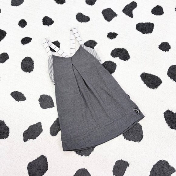 Lululemon XS Rest Less Tank Gray Built In Bra Activewear Running Gym Relaxed Top - Picture 1 of 10
